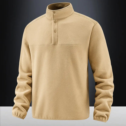 Avelena | Herrenjacke mit Stehkragen, Gefüttert mit Fleece