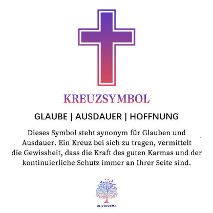 Avelena | Natürliche Edelsteine Kreuz Halskette Eine Spirituelle Schmuckerfahrung