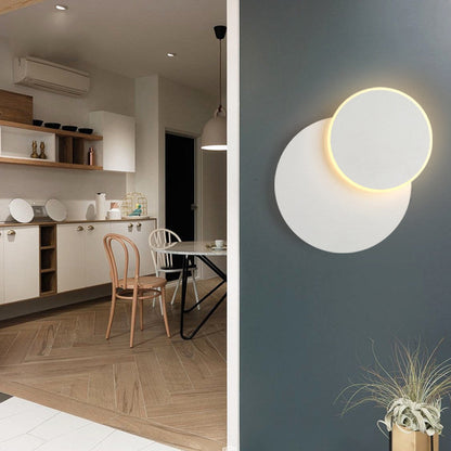 Avelena | Einfacher Stil Slim Panel Wandlicht Holz Acryl Energiesparend Wandleuchte für Flur Küche