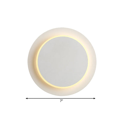 Avelena | Einfacher Stil Slim Panel Wandlicht Holz Acryl Energiesparend Wandleuchte für Flur Küche