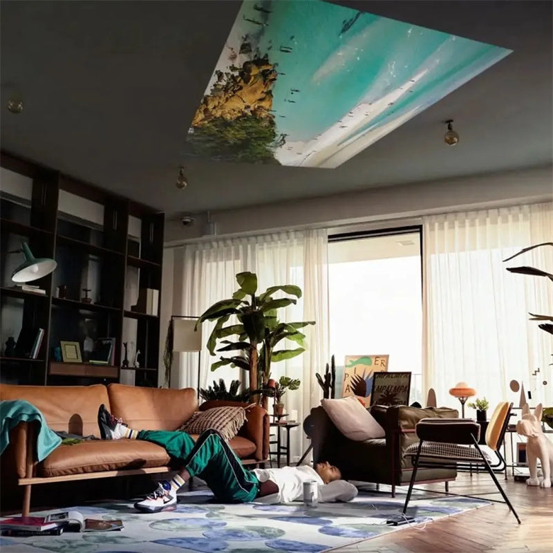 Avelena | CineRoll | Tragbarer Projektor mit automatischer Keystone-Funktion