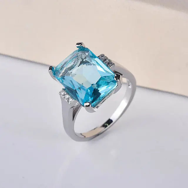 Avelena | Strahlende Paraiba Edesteinringe für Damen