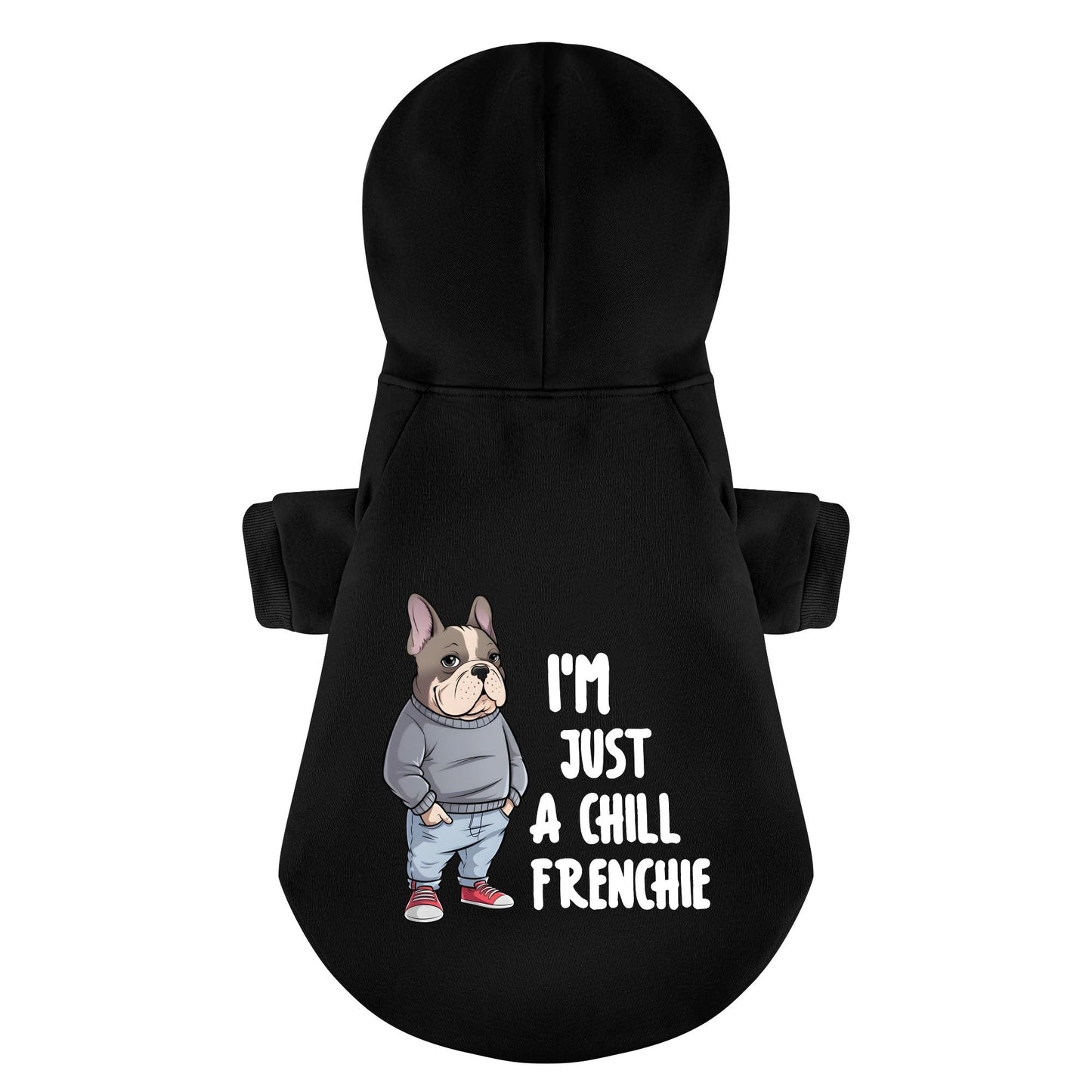 Avelena | Ich Bin Nur Ein Engelex Frenchie Personalisierte French Bulldog Hoodies Mit Lustigen Sprüchen – Stylisch, Gemütlich Und Premium 100% Baumwolle