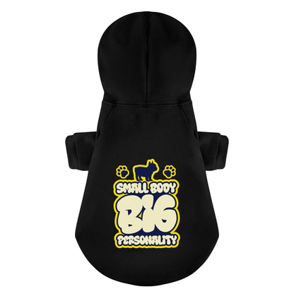 Avelena | Kleiner Körper, Große Persönlichkeit Personalisierte Französische Bulldoggen-Hoodies Mit Lustigen Sprüchen – Stilvoll, Gemütlich Und Aus Hochwertigem 100% Baumwolle