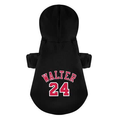 Avelena | Frenchie Bulls Personalisierte French Bulldog Hoodies Mit Individuell Gestaltetem Namen Und Nummer Für Basketballliebhaber – Premium 100% Baumwolle