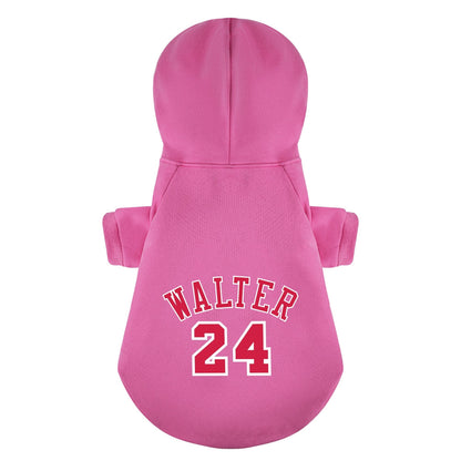 Avelena | Frenchie Bulls Personalisierte French Bulldog Hoodies Mit Individuell Gestaltetem Namen Und Nummer Für Basketballliebhaber – Premium 100% Baumwolle