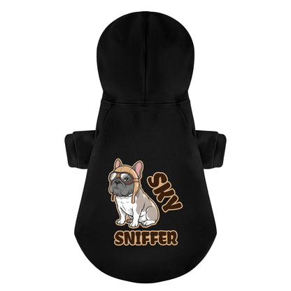 Avelena | Sky Sniffer Personalisierte Französische Bulldoggen Hoodies Mit Lustigen Sprüchen – Stylisch, Gemütlich Und Premium 100% Baumwolle
