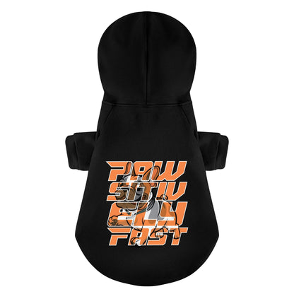 Avelena | Pawsitively Fast Personalisierte Französisch Bulldoggen Hoodies Mit Lustigen Zitaten – Stilvoll, Gemütlich Und Premium 100% Baumwolle