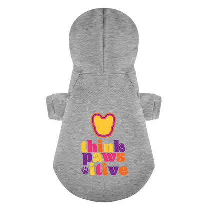 Avelena | Think Pawsitive - Personalisierte Französische Bulldoggen Hoodie Mit Lustigen Zitaten – Stilvoll, Gemütlich Und Premium 100% Baumwolle