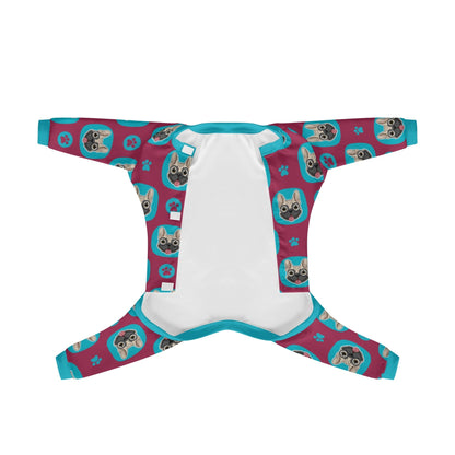 Avelena | Romeo - Frenchie Pyjama – Ultra-Weich, Gemütlich Und Adorably Stilvoll