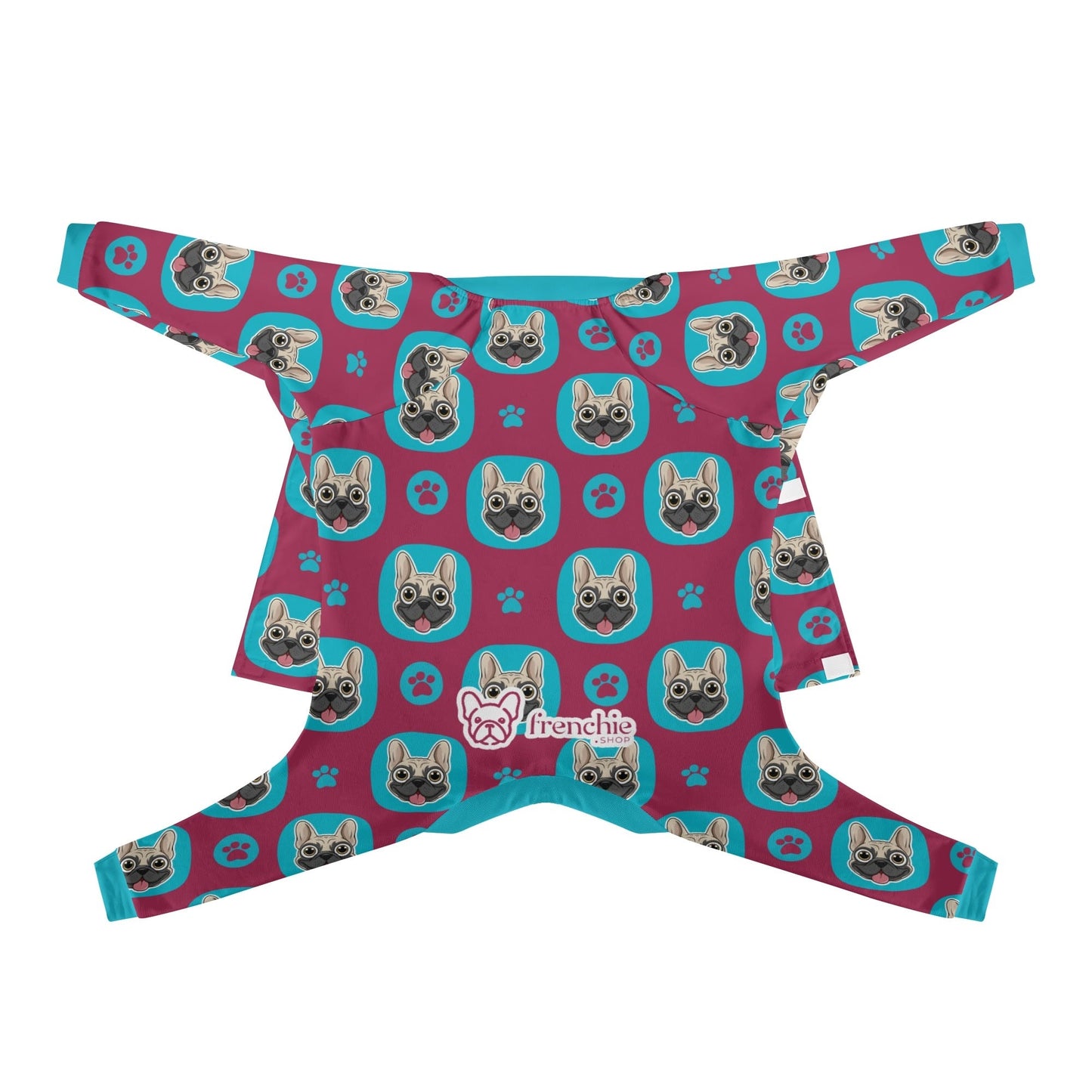 Avelena | Romeo - Frenchie Pyjama – Ultra-Weich, Gemütlich Und Adorably Stilvoll