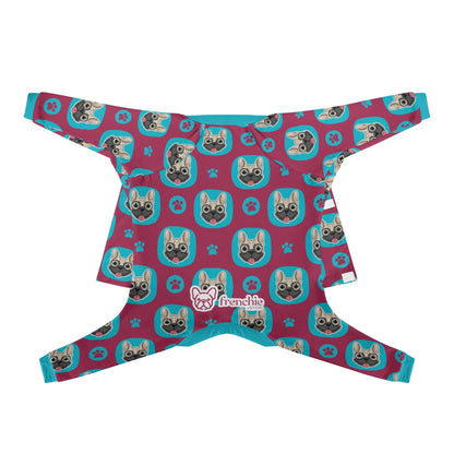Avelena | Romeo - Frenchie Pyjama – Ultra-Weich, Gemütlich Und Adorably Stilvoll