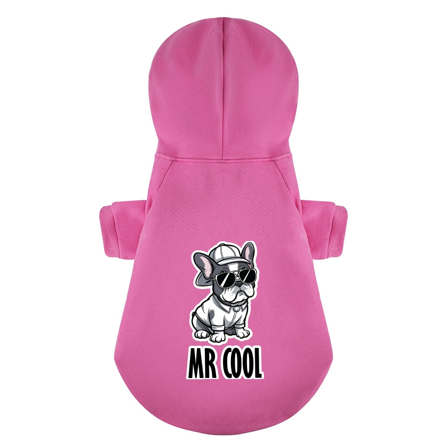 Avelena | Mr Cool - Personalisierte Französische Bulldoggen Kapuzenpullover Mit Lustigen Sprüchen – Stylisch, Gemütlich Und Premium 100% Baumwolle