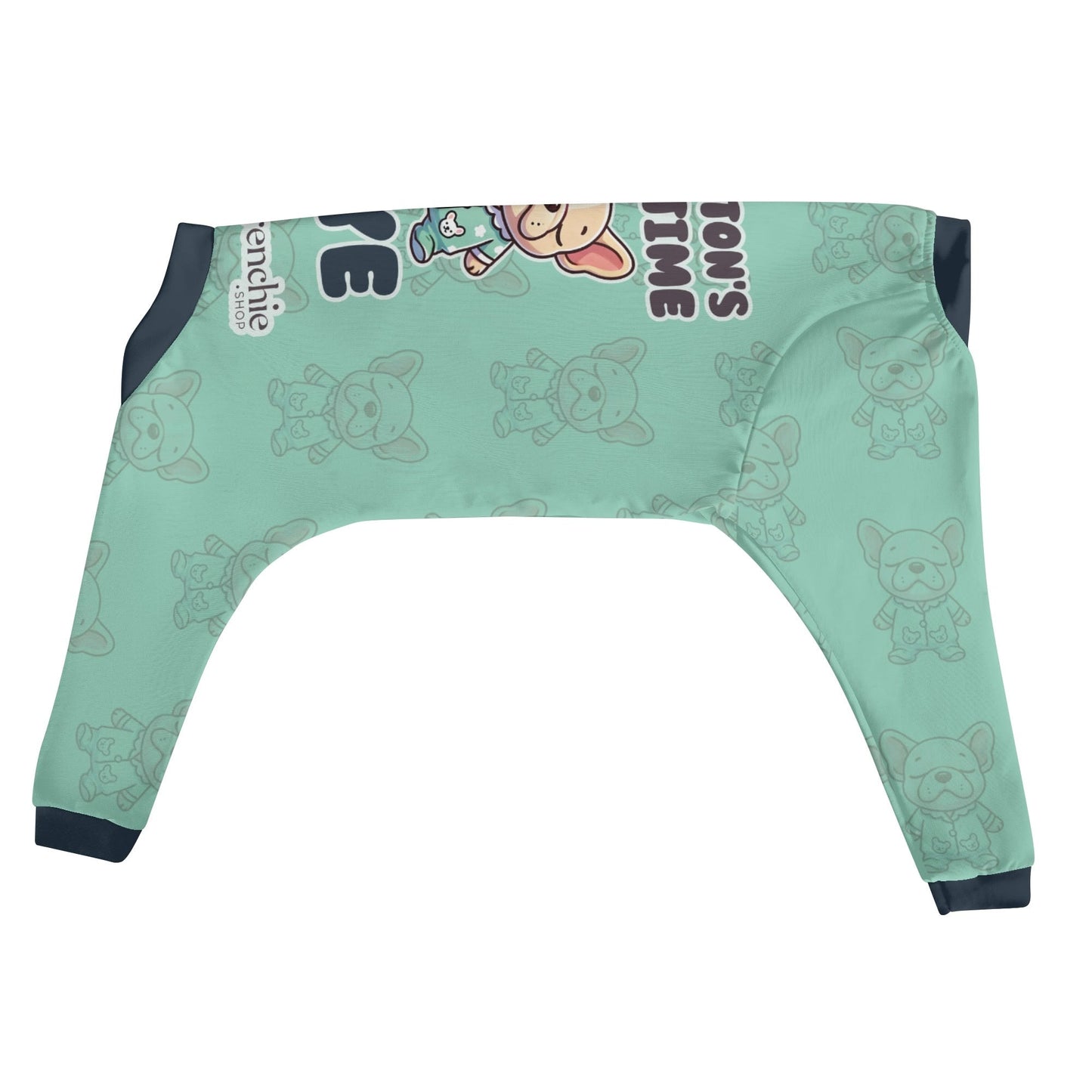 Avelena | Chanel - Personalisierte Französische Bulldoggen-Pyjamas Mit Dem Namen Des Frenchies - Ultraweich, Gemütlich Und Adorably Stylish!