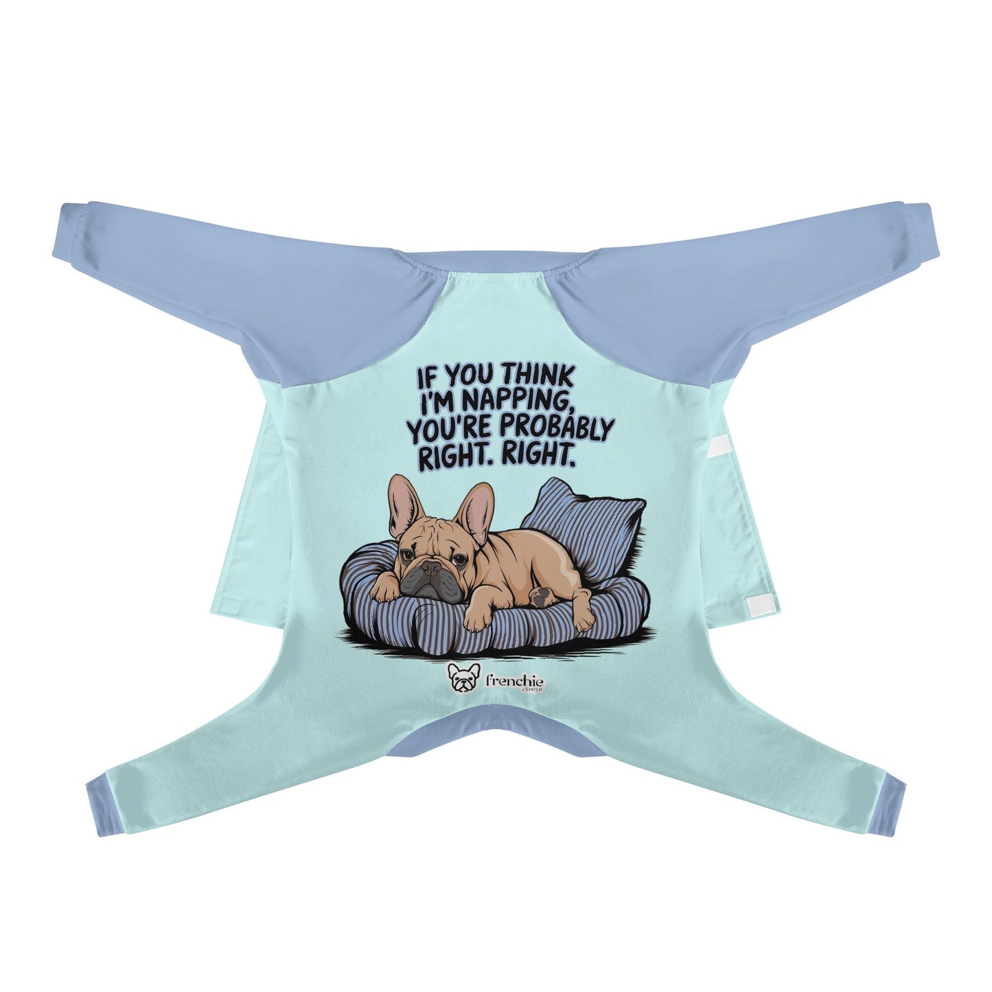 Avelena | Wenn Sie Denken, Ich Schlafe, Liegen Sie Wahrscheinlich Richtig. - Frenchie-Pyjama – Ultra-Weich, Gemütlich Und Adorably Stilvoll