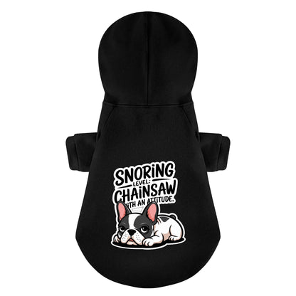 Avelena | Schnarchen - Personalisierte Französische Bulldoggen-Hoodies Mit Lustigen Sprüchen – Stylisch, Gemütlich Und Aus Hochwertiger 100% Baumwolle
