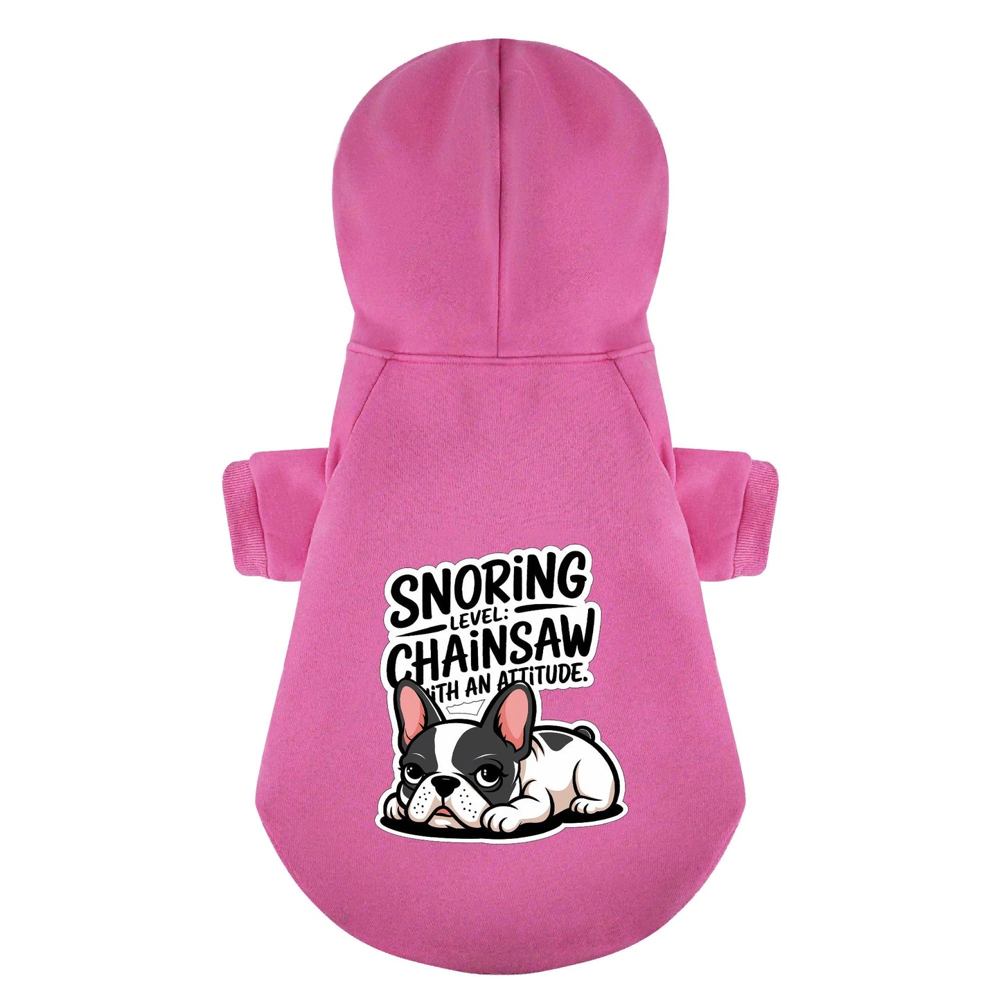 Avelena | Schnarchen - Personalisierte Französische Bulldoggen-Hoodies Mit Lustigen Sprüchen – Stylisch, Gemütlich Und Aus Hochwertiger 100% Baumwolle