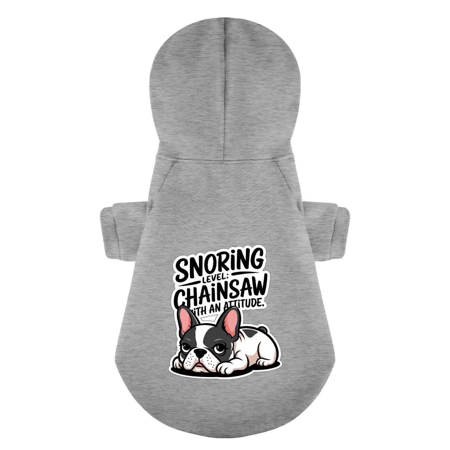 Avelena | Schnarchen - Personalisierte Französische Bulldoggen-Hoodies Mit Lustigen Sprüchen – Stylisch, Gemütlich Und Aus Hochwertiger 100% Baumwolle