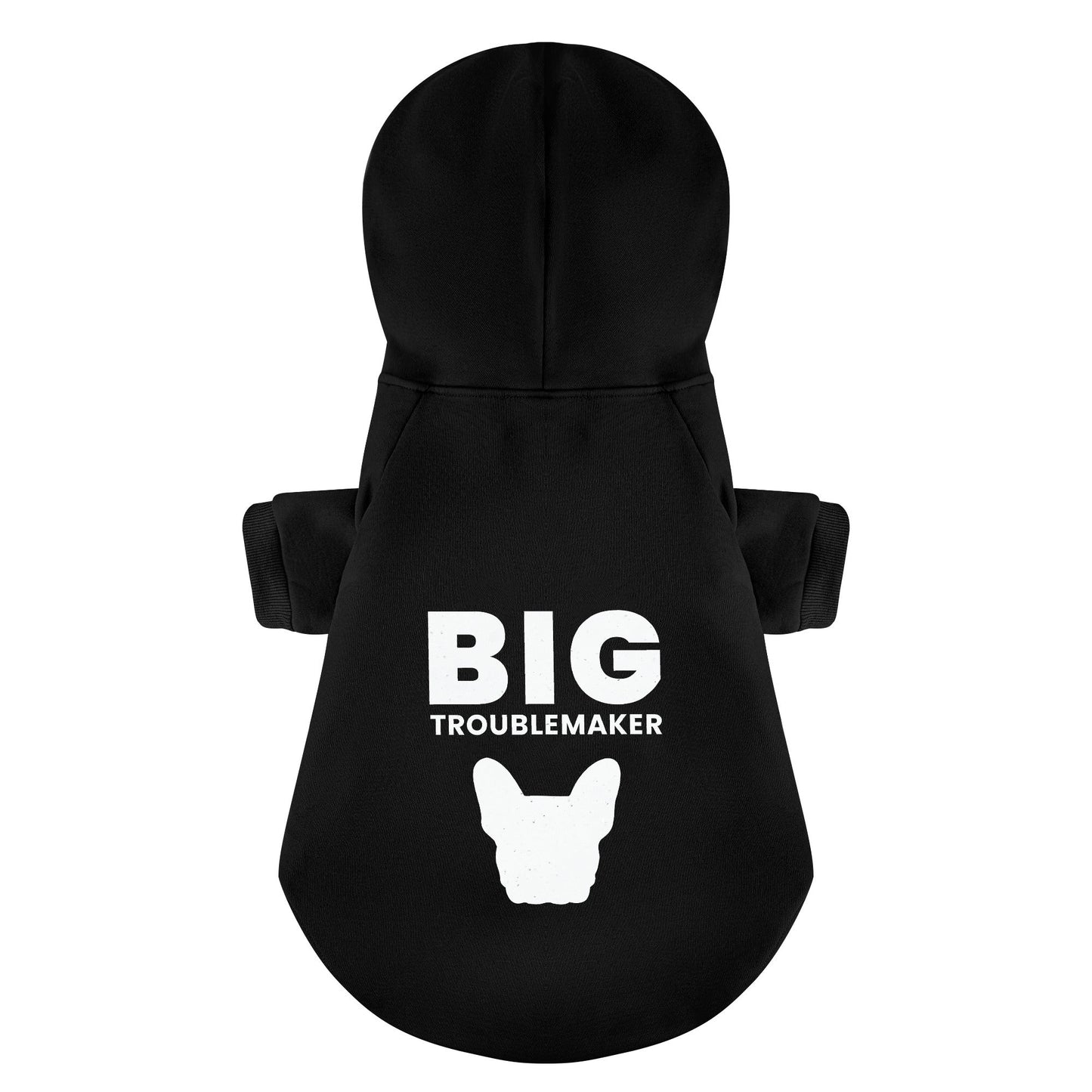 Avelena | Großer Unruhestifter Und Kleiner Unruhestifter - Passende Französische Bulldogge Hoodies – Stilvoll, Gemütlich & Personalisierbar!