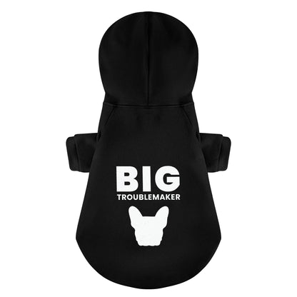 Avelena | Großer Unruhestifter Und Kleiner Unruhestifter - Passende Französische Bulldogge Hoodies – Stilvoll, Gemütlich & Personalisierbar!