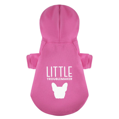 Avelena | Großer Unruhestifter Und Kleiner Unruhestifter - Passende Französische Bulldogge Hoodies – Stilvoll, Gemütlich & Personalisierbar!