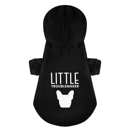 Avelena | Großer Unruhestifter Und Kleiner Unruhestifter - Passende Französische Bulldogge Hoodies – Stilvoll, Gemütlich & Personalisierbar!