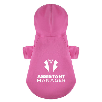 Avelena | Boss Hund Und Assistenzmanager - Passende Französische Bulldoggen Hoodies – Stilvoll, Bequem & Personalisierbar!