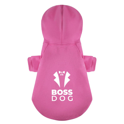 Avelena | Boss Hund Und Assistenzmanager - Passende Französische Bulldoggen Hoodies – Stilvoll, Bequem & Personalisierbar!