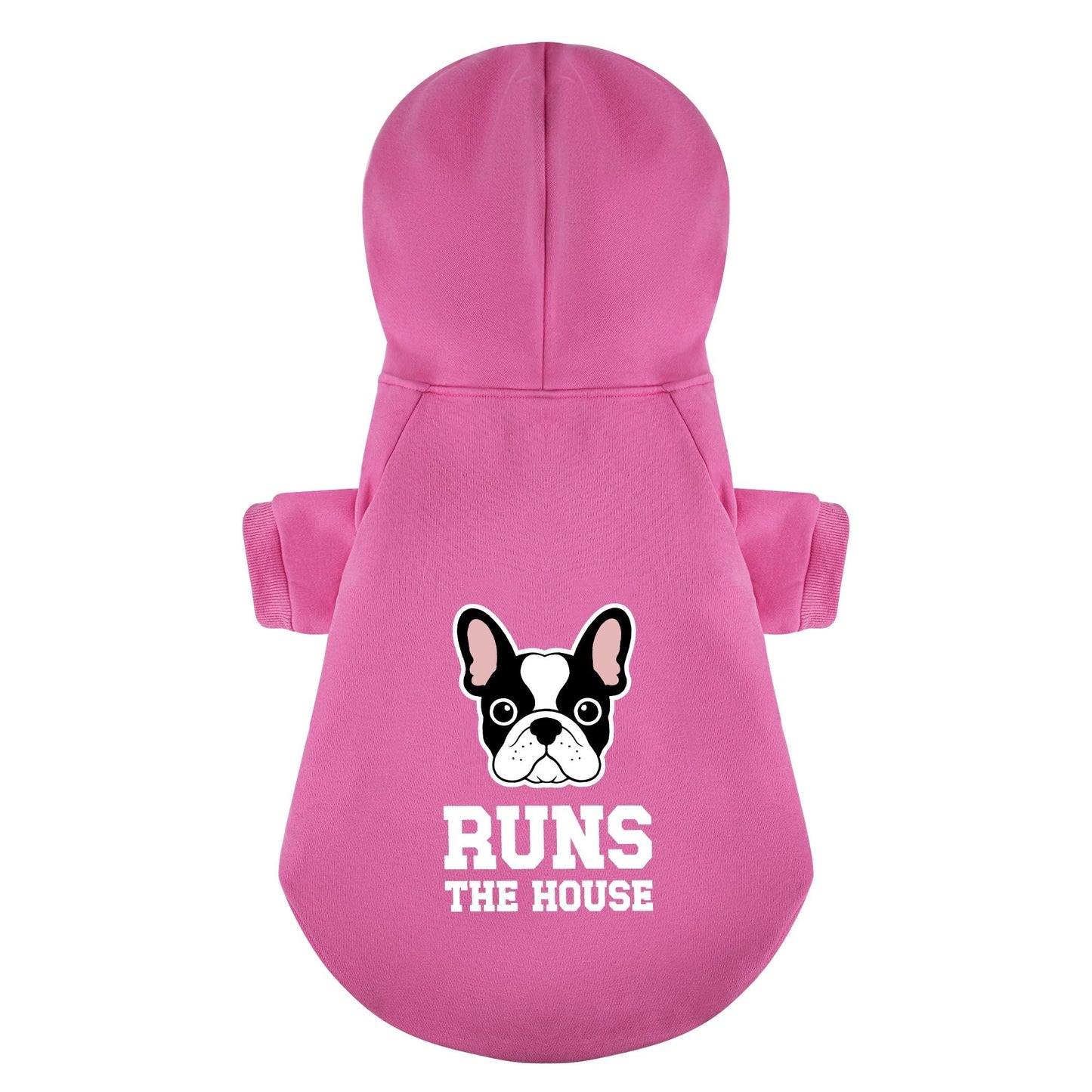 Avelena | Führt Das Haus Und Ruiniert Das Haus - Passende Französische Bulldogge Hoodies – Stilvoll, Gemütlich & Personalisierbar!