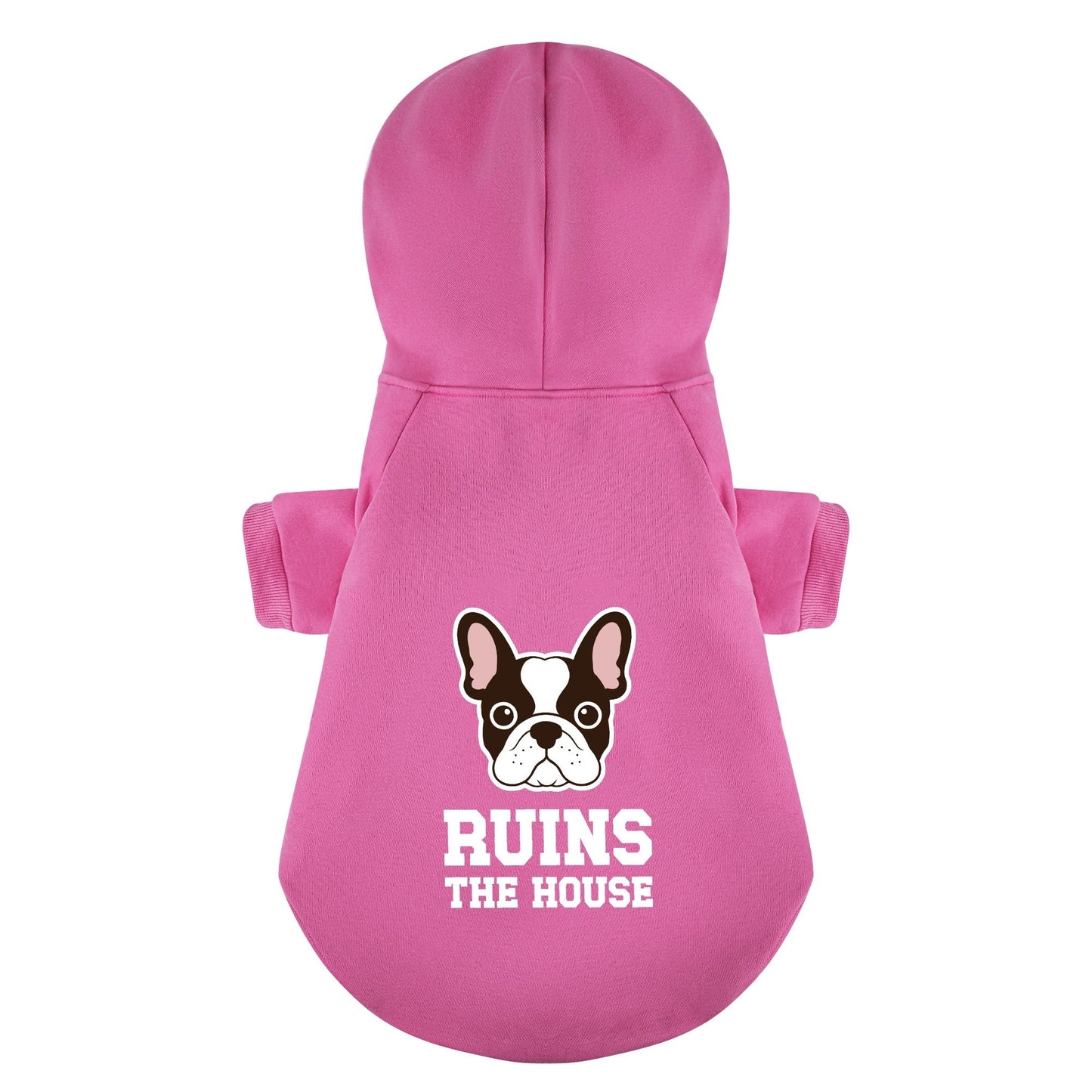 Avelena | Führt Das Haus Und Ruiniert Das Haus - Passende Französische Bulldogge Hoodies – Stilvoll, Gemütlich & Personalisierbar!