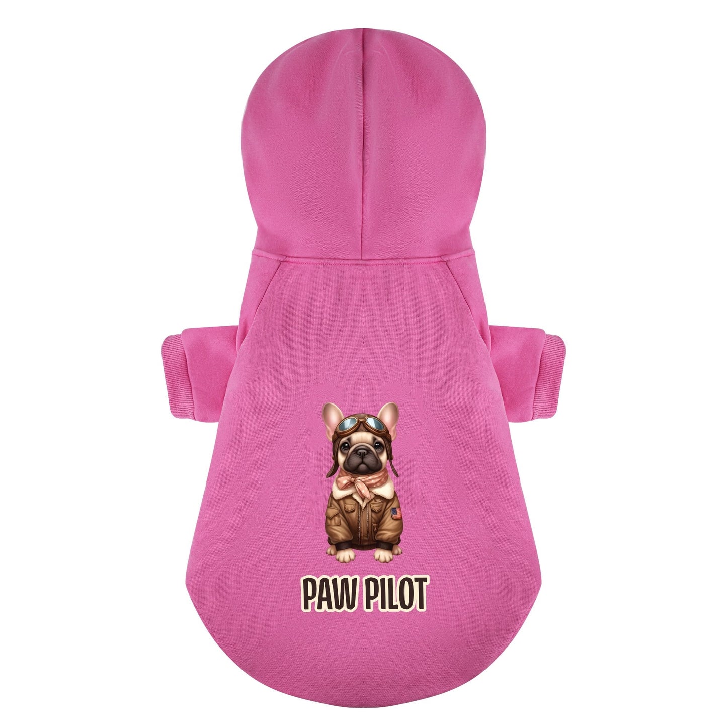 Avelena | Paw Pilot Und Co-Pawlot - Passende Französische Bulldogge Hoodies – Stylisch, Gemütlich & Personalisierbar!