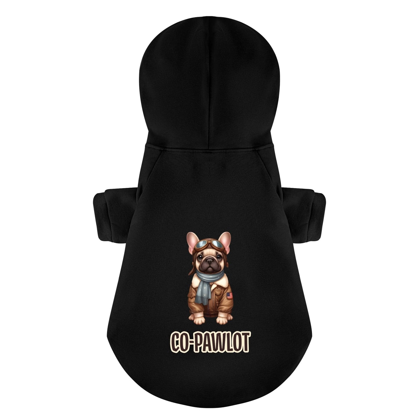 Avelena | Paw Pilot Und Co-Pawlot - Passende Französische Bulldogge Hoodies – Stylisch, Gemütlich & Personalisierbar!