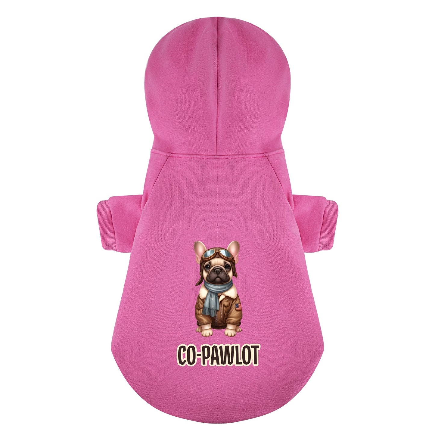 Avelena | Paw Pilot Und Co-Pawlot - Passende Französische Bulldogge Hoodies – Stylisch, Gemütlich & Personalisierbar!
