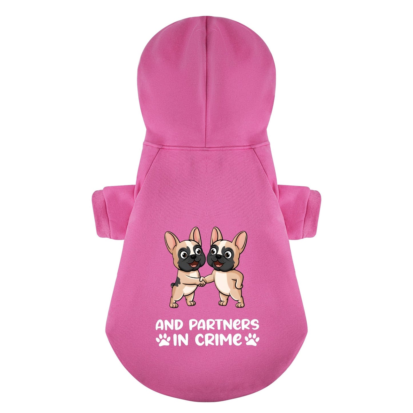 Avelena | Wir Sind Beste Freunde Und Partner In Crime - Passende Französische Bulldoggen Hoodies – Stilvoll, Gemütlich & Persönlich!