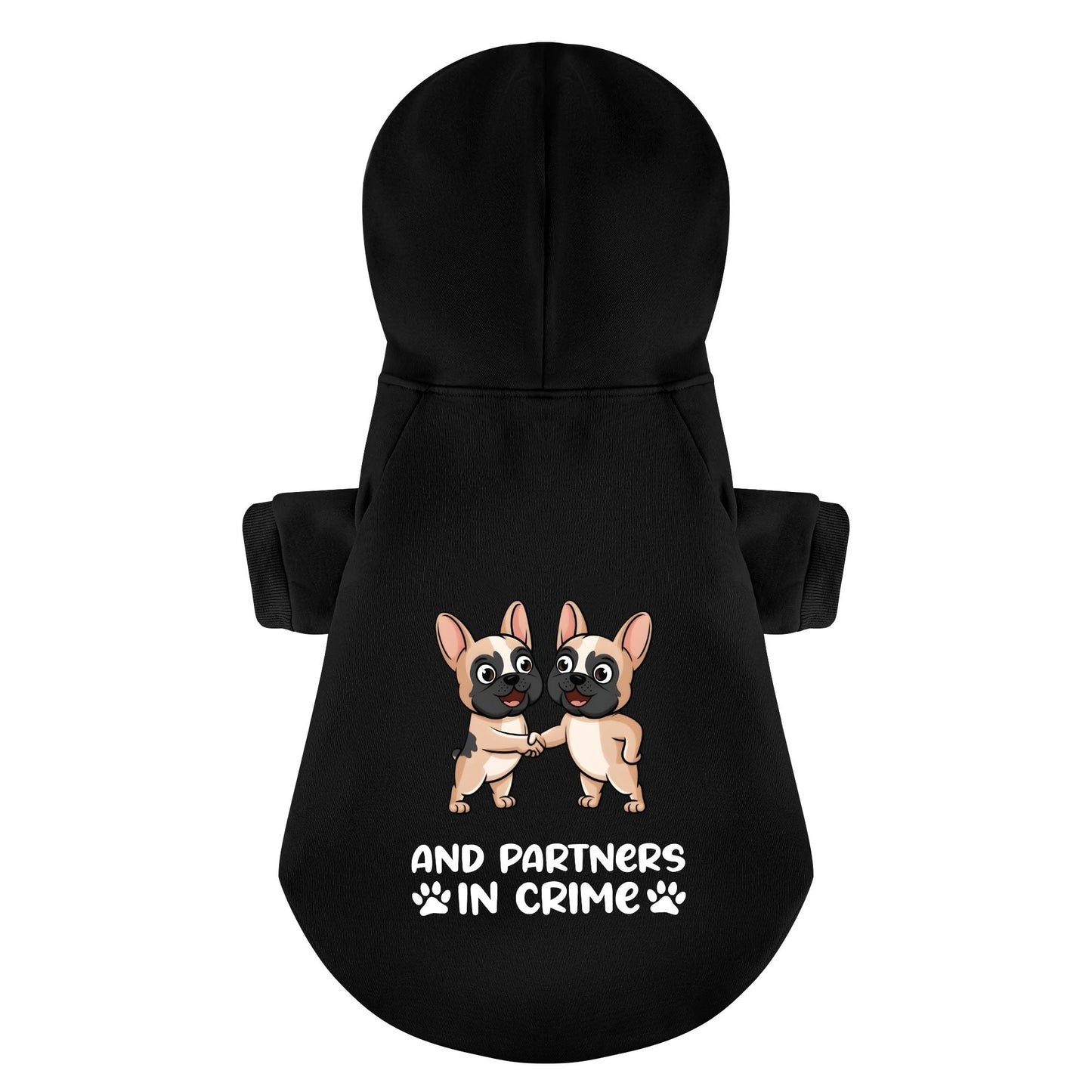 Avelena | Wir Sind Beste Freunde Und Partner In Crime - Passende Französische Bulldoggen Hoodies – Stilvoll, Gemütlich & Persönlich!