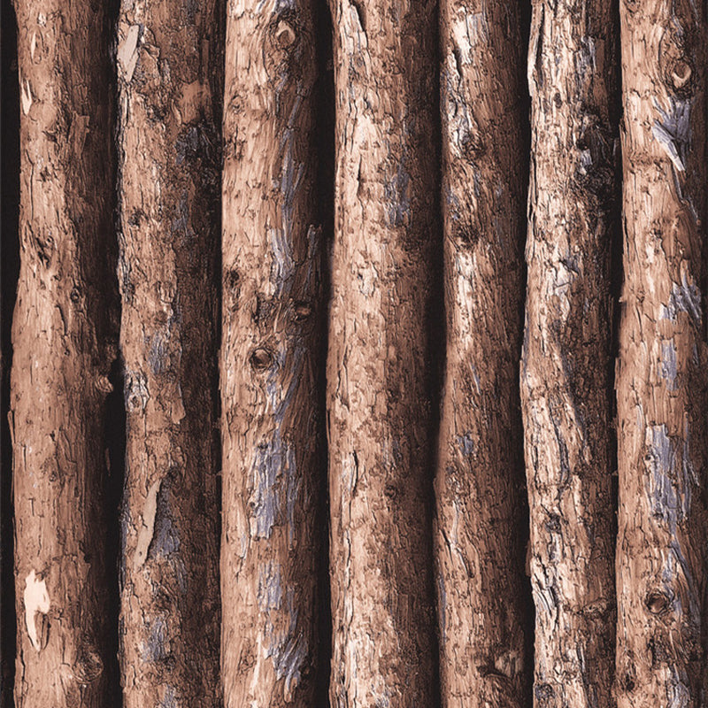 Avelena | Ländertapete Rolle Dunkel Gefärbt Holzstang Muster Wandkunst, 33' L X 20,5" B
