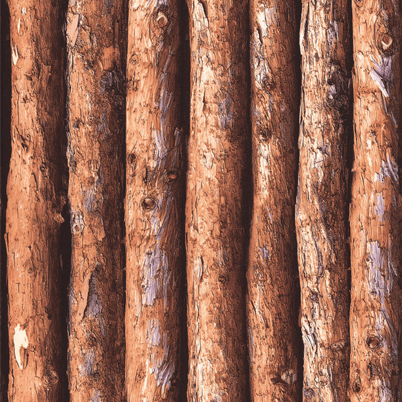 Avelena | Ländertapete Rolle Dunkel Gefärbt Holzstang Muster Wandkunst, 33' L X 20,5" B