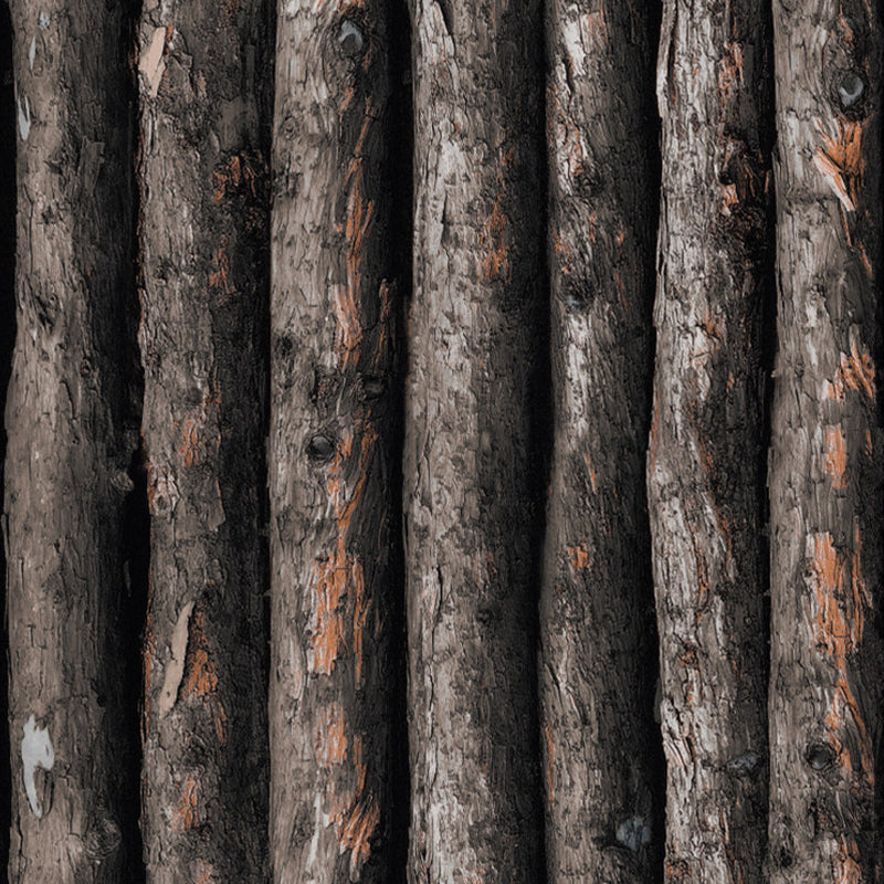 Avelena | Ländertapete Rolle Dunkel Gefärbt Holzstang Muster Wandkunst, 33' L X 20,5" B