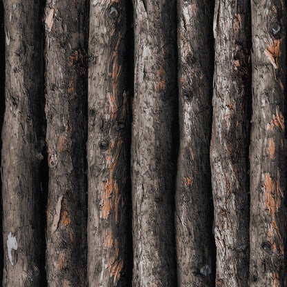 Avelena | Ländertapete Rolle Dunkel Gefärbt Holzstang Muster Wandkunst, 33' L X 20,5" B