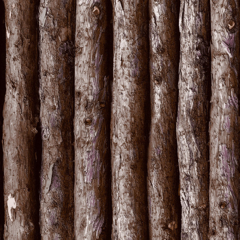 Avelena | Ländertapete Rolle Dunkel Gefärbt Holzstang Muster Wandkunst, 33' L X 20,5" B