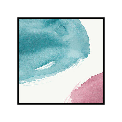 Avelena | Weiches Farben Modern Kunst Leinwand Aquarell Gemälde für Esszimmer, Mehrere Größen Optionen