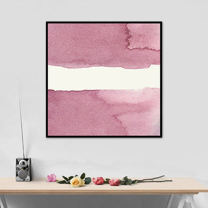 Avelena | Weiches Farben Modern Kunst Leinwand Aquarell Gemälde für Esszimmer, Mehrere Größen Optionen