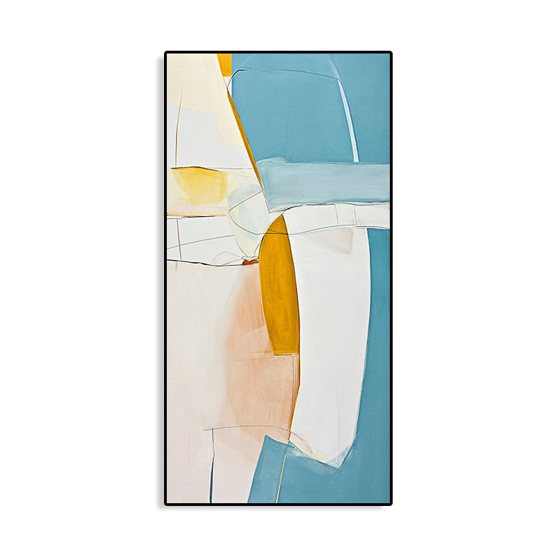 Avelena | Mid-Century Modern Wandkunst Druck Helle Farbe Abstrakte Malerei, Mehrere Größen Optionen