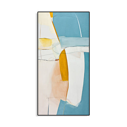 Avelena | Mid-Century Modern Wandkunst Druck Helle Farbe Abstrakte Malerei, Mehrere Größen Optionen