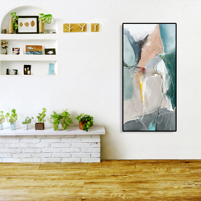 Avelena | Mid-Century Modern Wandkunst Druck Helle Farbe Abstrakte Malerei, Mehrere Größen Optionen