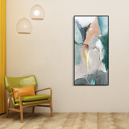 Avelena | Mid-Century Modern Wandkunst Druck Helle Farbe Abstrakte Malerei, Mehrere Größen Optionen