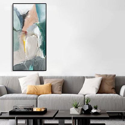 Avelena | Mid-Century Modern Wandkunst Druck Helle Farbe Abstrakte Malerei, Mehrere Größen Optionen