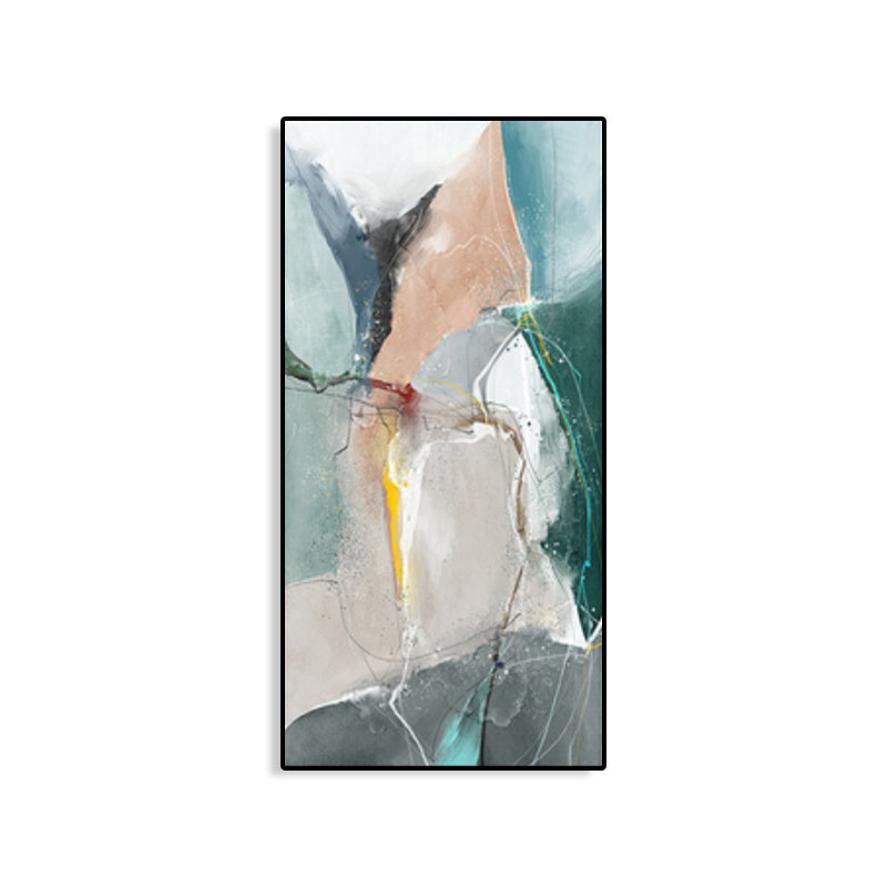 Avelena | Mid-Century Modern Wandkunst Druck Helle Farbe Abstrakte Malerei, Mehrere Größen Optionen