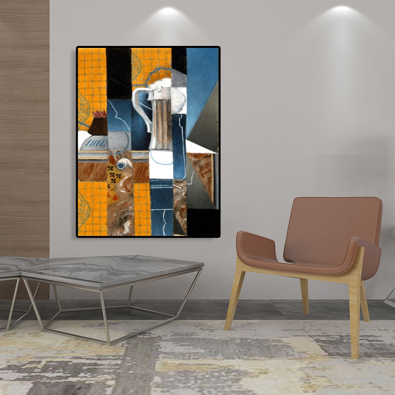 Avelena | Instrumente Ölmalerei Kunstdruck Kubismus Stil Leinwand Wanddekoration, Mehrere Größen