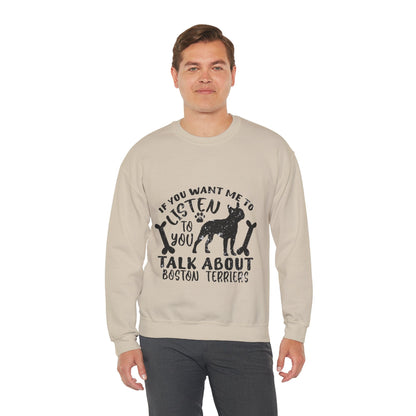 Avelena | Alfie Unisex Sweatshirt Für Boston Terrier Liebhaber